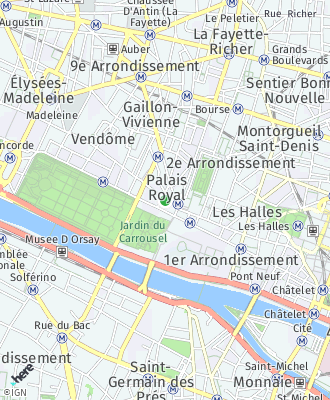 Plan d'accés RedLine - Bijouterie Haute-Couture