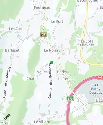 Plan d'accés TIERS SOPHIE