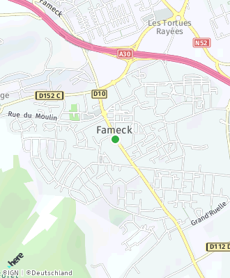 Plan d'accés MAIRIE DE FAMECK