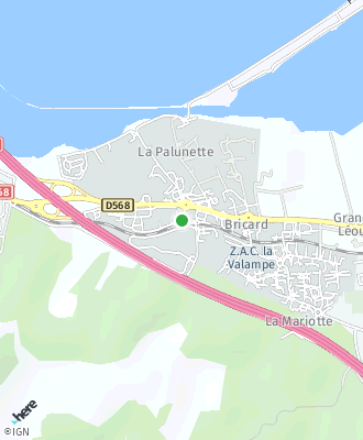 Plan d'accés CF7 CHATEAUNEUF-LES-MARTIGUES